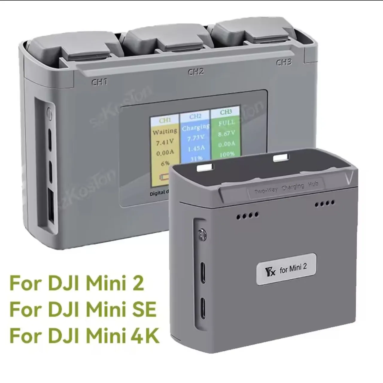 Hub carregador DJI Mini 2 ( lacrado)