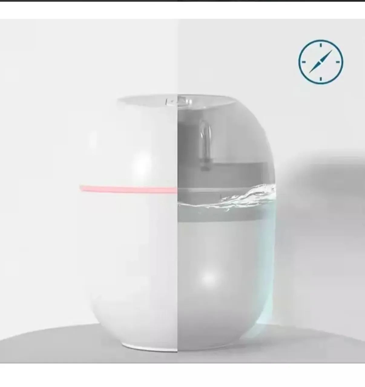 Umidificador de Ar Ultrassônico 220ml - Foto 3