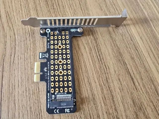 Placa PCIE para SSD M.2