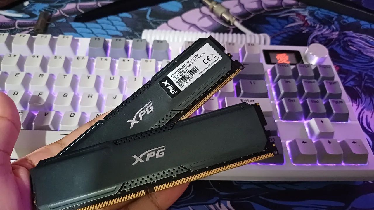 Memória RAM XPG 2x8GB DDR4 3200MHz - Foto 2