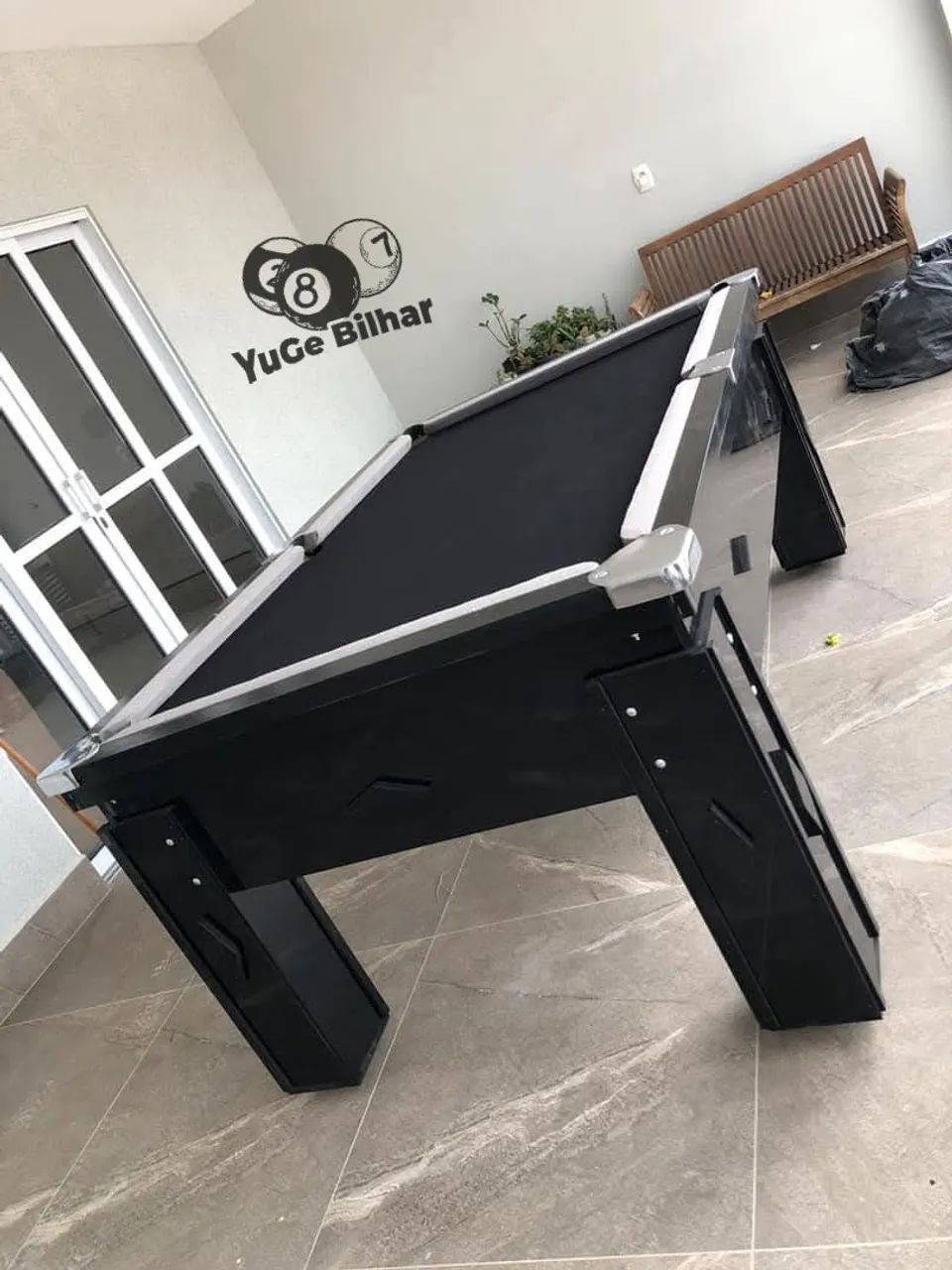 Mesa de bilhar fabricamos de acordo com o gosto do cliente  - Foto 2