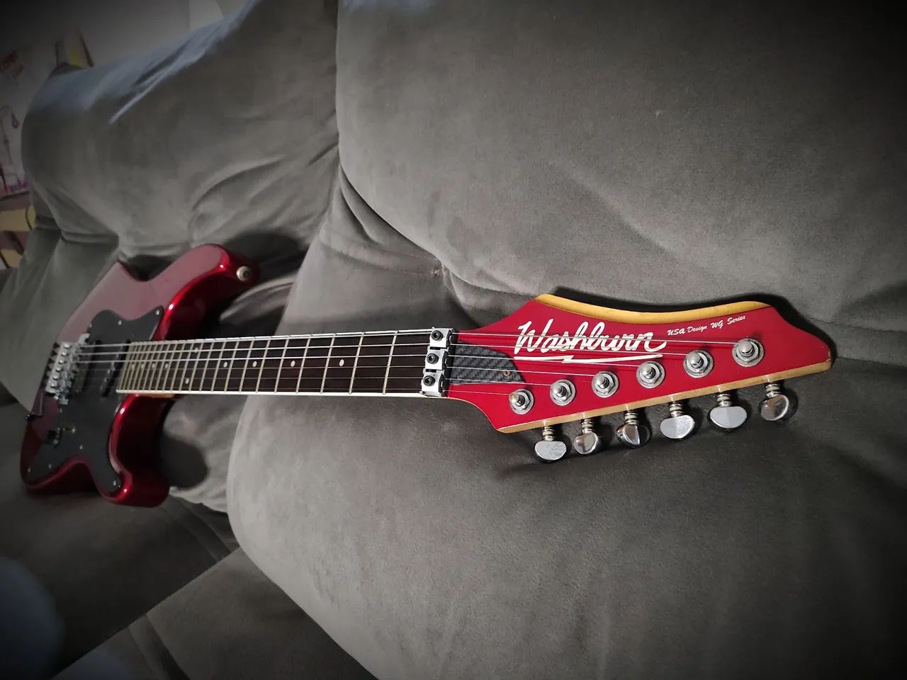 WASHBURN WG-530 KOREA 1998 SUPERSTRATO - Foto 4