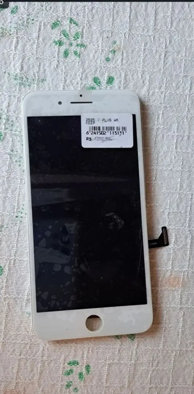 Display Tela iPhone 7 Plus Branco - Peça Original
