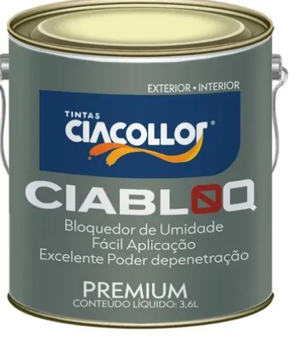 Bloqueador  de Umidade Ciabloq Externo e Interno 3,6l