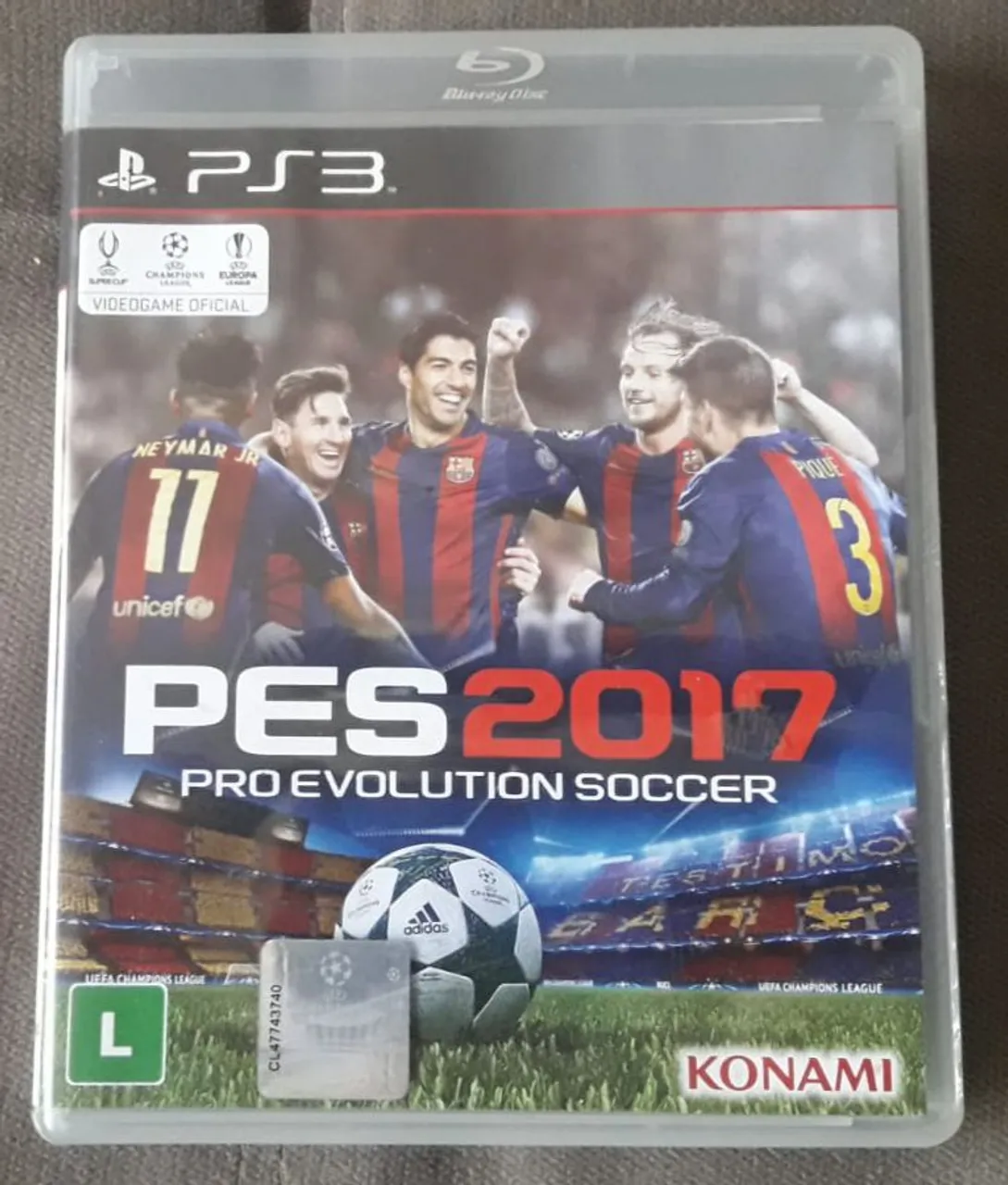PES 2017 - Pro Evolution Soccer - PS3