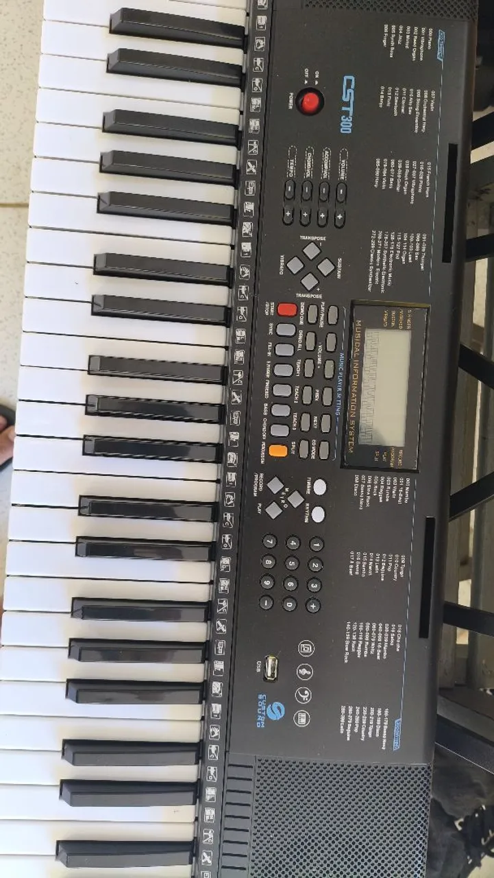 Teclado Musical CST300 - Ótimo estado!