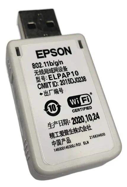 Adaptador Wireless Wifi Usb Elpap10 Projetor