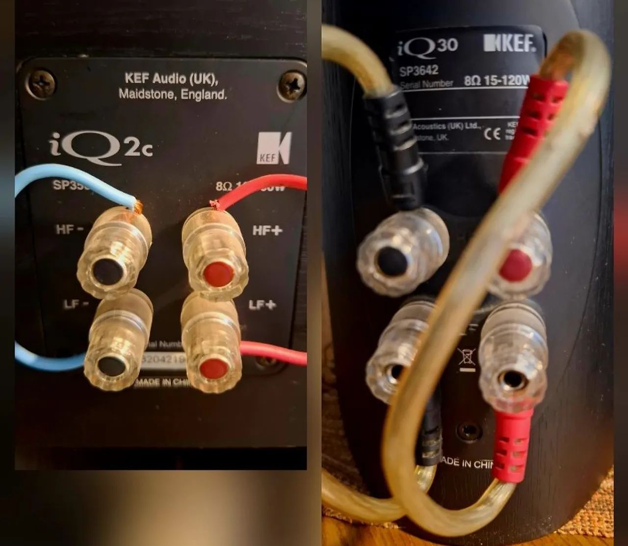 CAIXAS TRIO 3.0 KEF IQ30+IQ2 120W 45Hz 89dB 8ohms - Foto 6