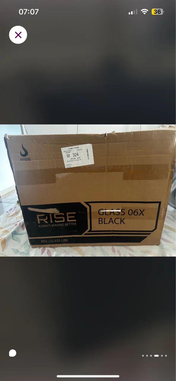 Gabinete Gamer RM-CA-06X-FB (novo, com caixa da Kabum) - Foto 5