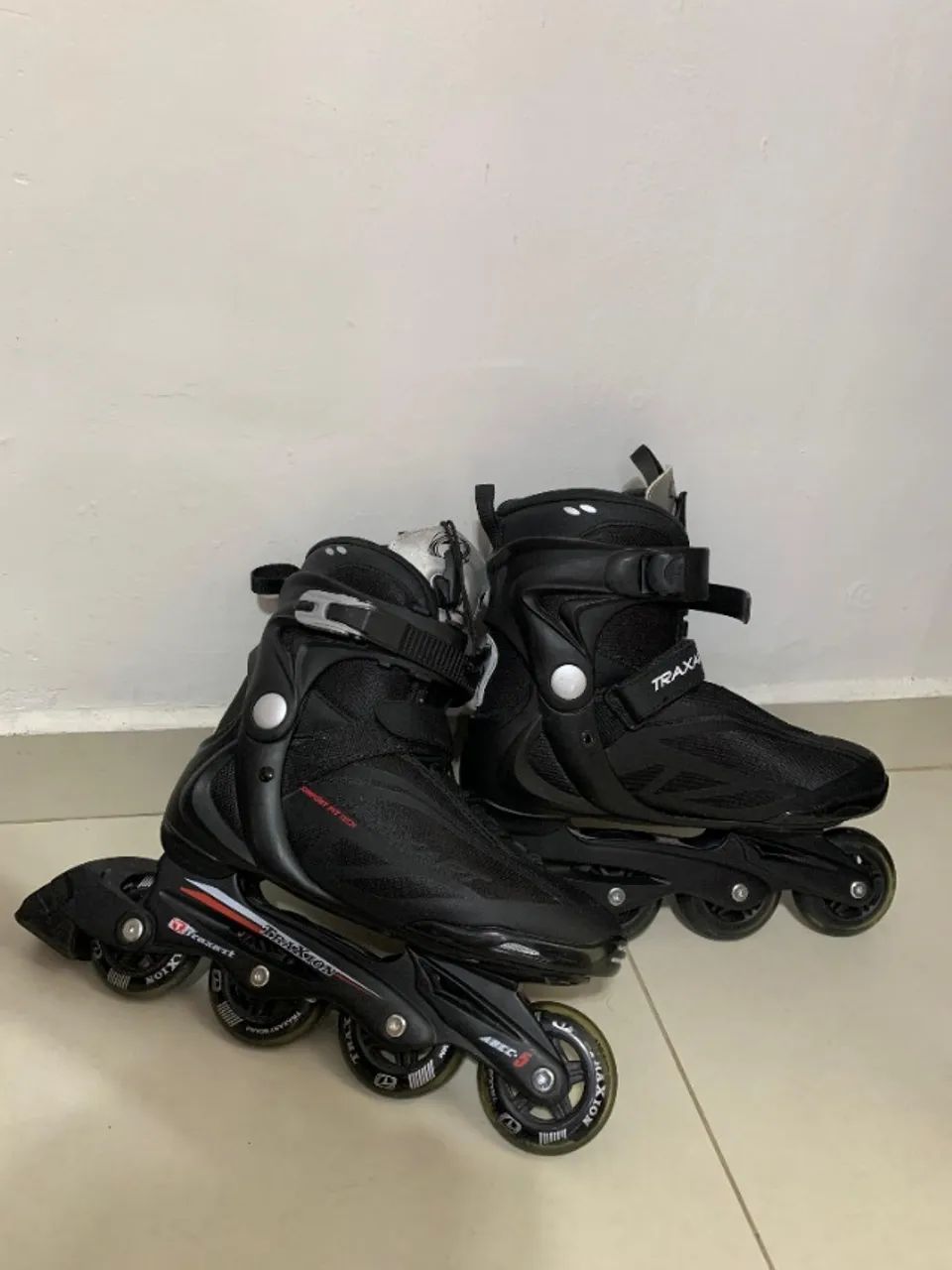 Patins Inline Traxart Traxion - N° 41/42 - NOVO, Usado Apenas 1x! Impecável!