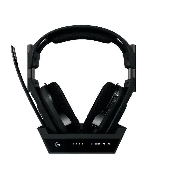 HEADSET GAMER SEM FIO LOGITECH G ASTRO A 50X  LIGHTSPEED + BASE STATION PRETO