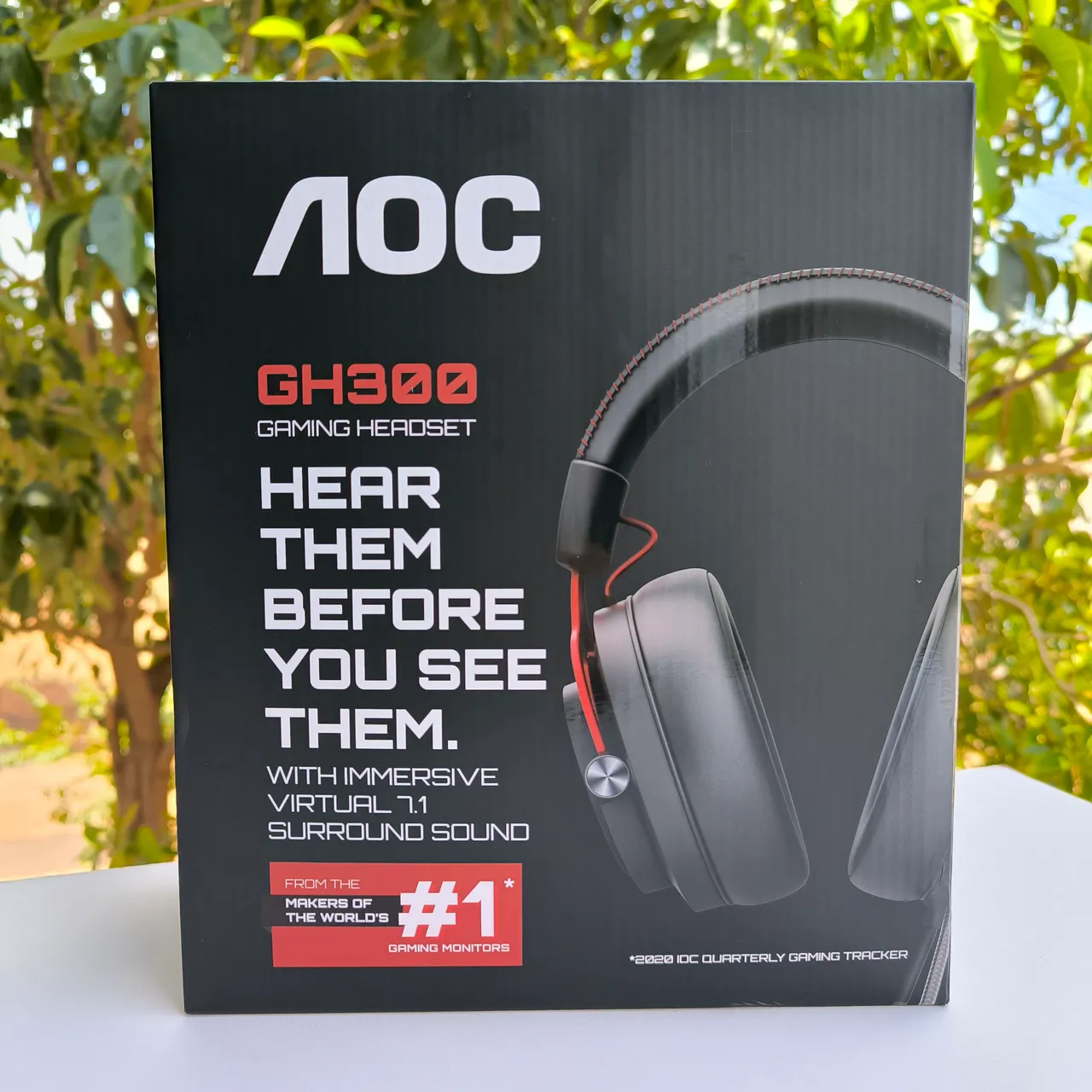 Headset USB Gamer, Headphone, fone de ouvido com microfone AOC GH300