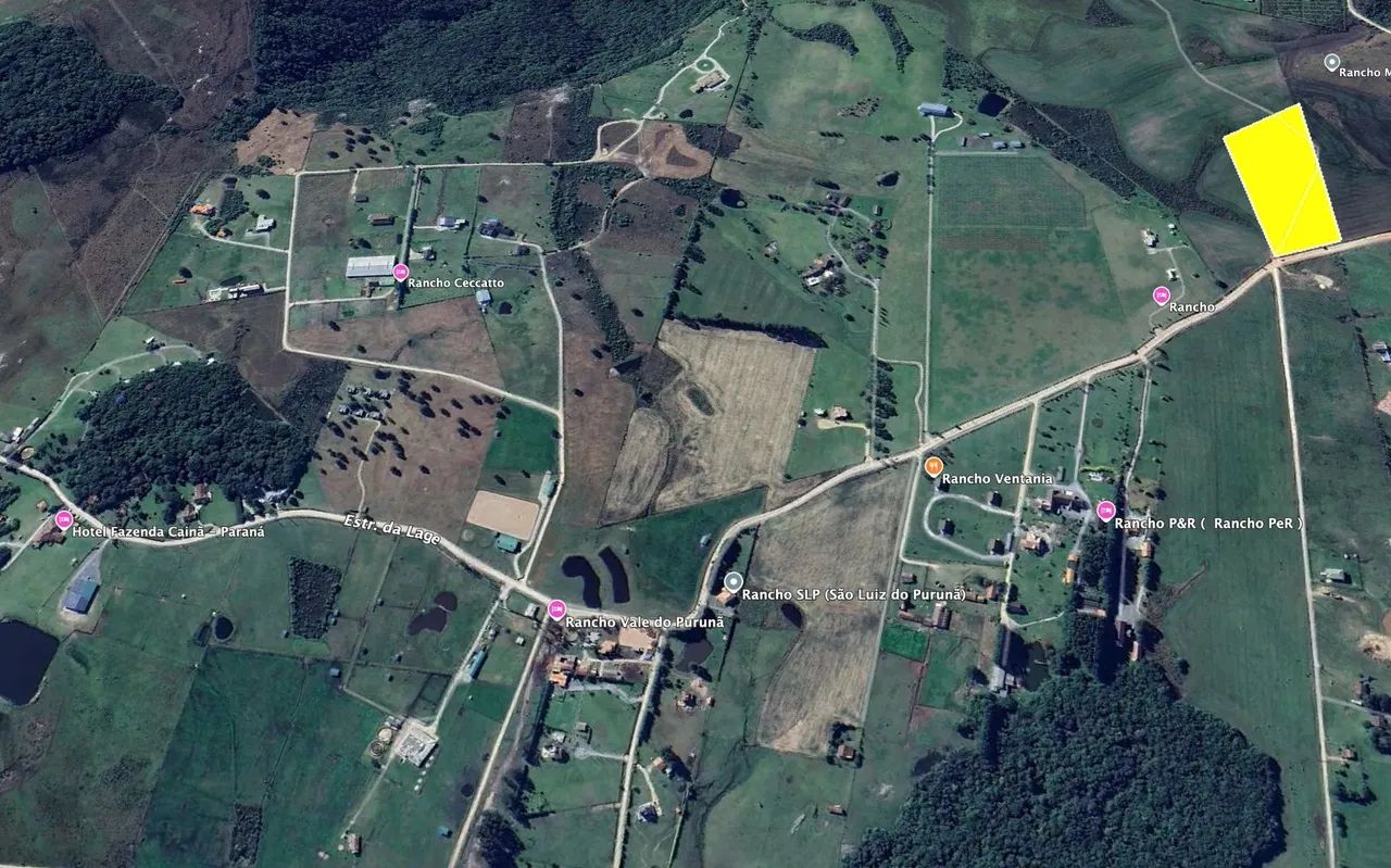 Lote de Frente para a Estada da Laje com 86m de testada. - Foto 2