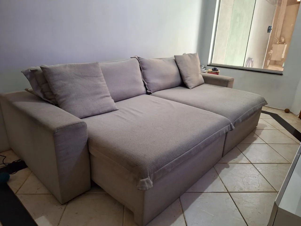 Sofá retrátil e reclinável 64290863675521120