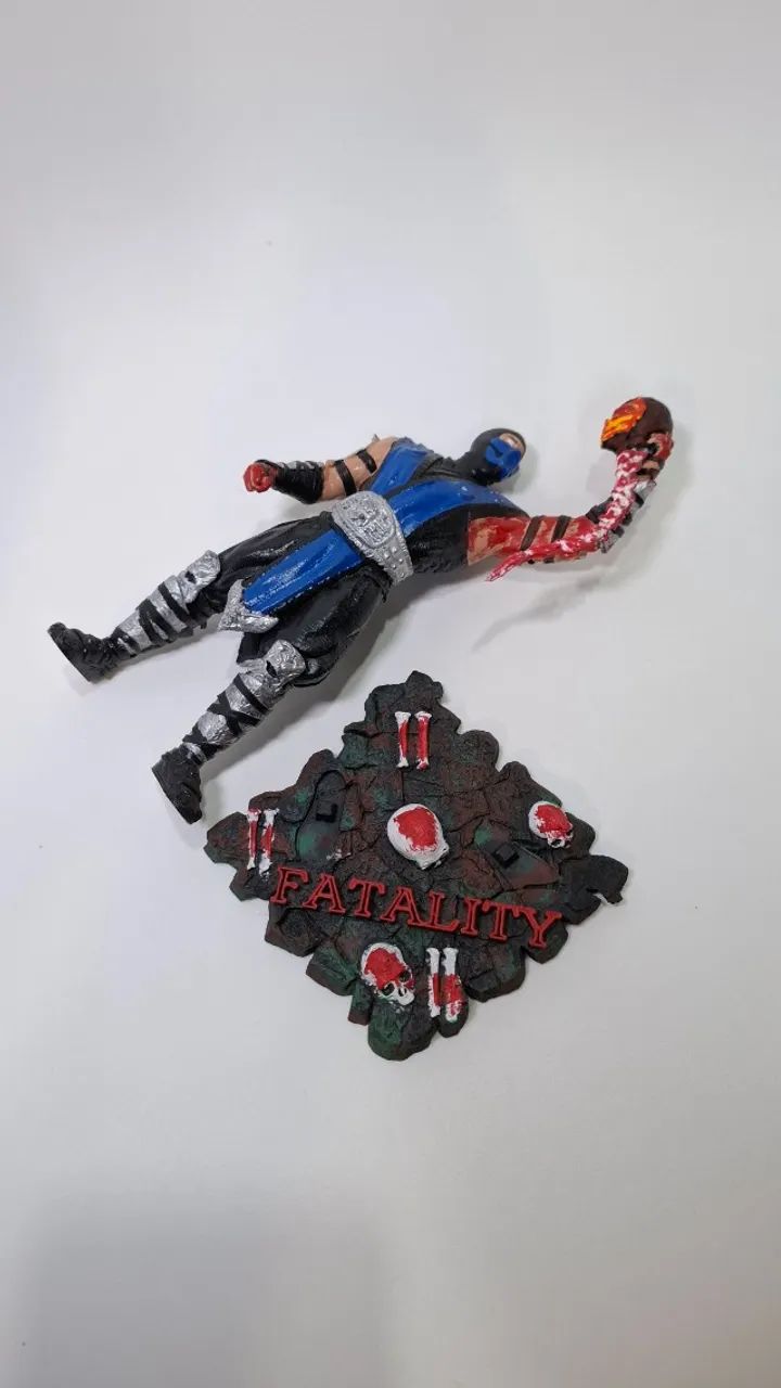 Action Figure Sub Zero Mortal Kombat - Foto 3
