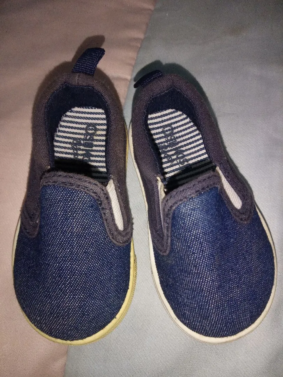 Tênis Infantil Azul Bebê - Tamanho 19