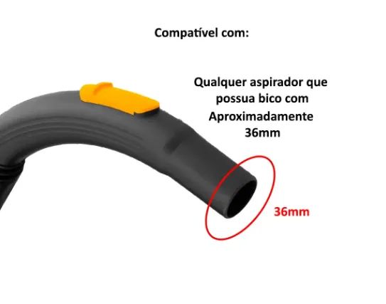 Bico para aspiradores de pó tipo Rodo para Líquidos IPC fb - Foto 3