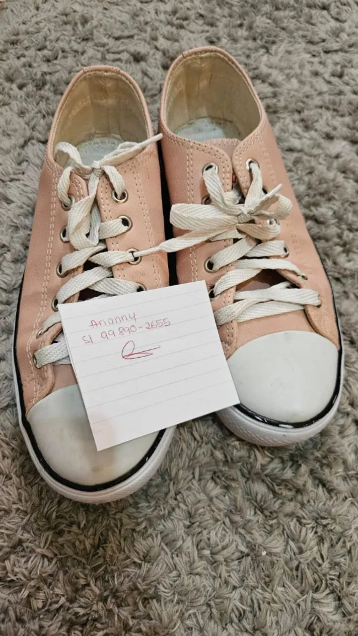 Tênis Rosa Feminino