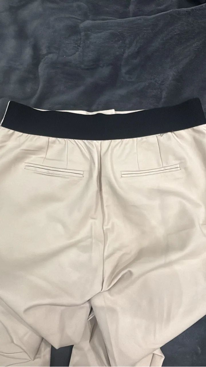 CALÇA CORTELLE BASIC ORIGINAL | TAM M 38/40 | Cigarrete Bege R$110 - Foto 4