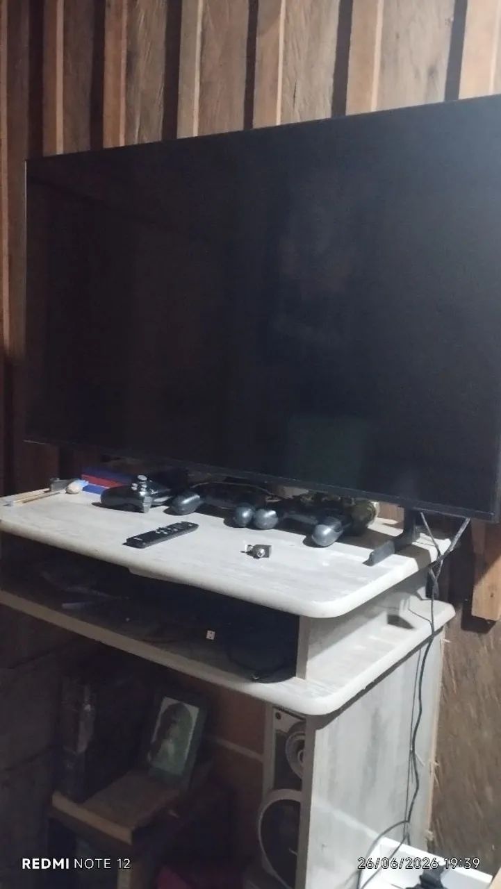 Samsung Crystal UHD 43" 4K U8600F - Completa, na Caixa + 2 Controles