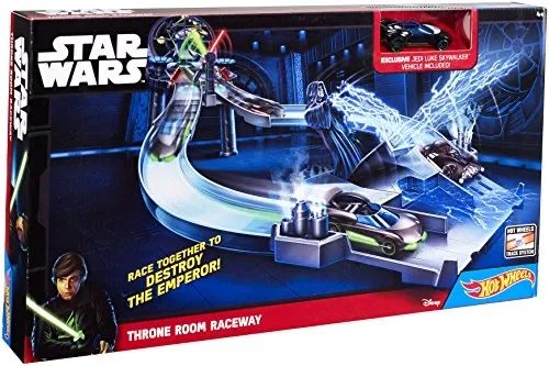 Hot Wheels Star Wars Throne Room Raceway Track Set - Foto 2