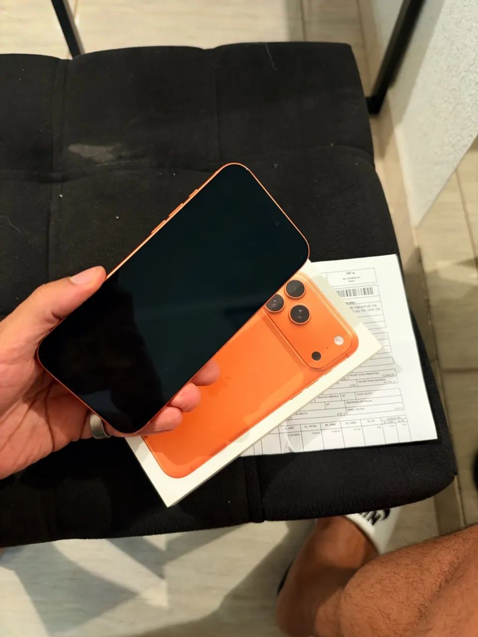 iPhone 17 pro max 256gb nota fiscal  - Foto 2