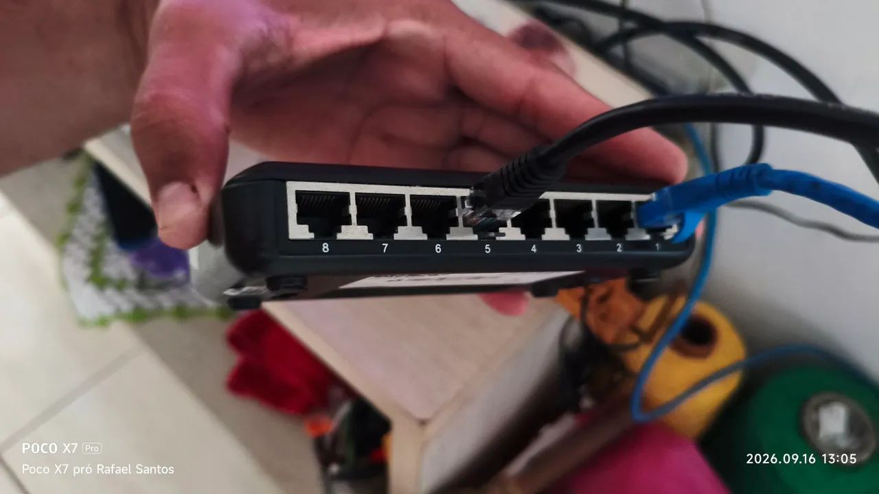Switch 8 portas Intelbras  - Foto 3