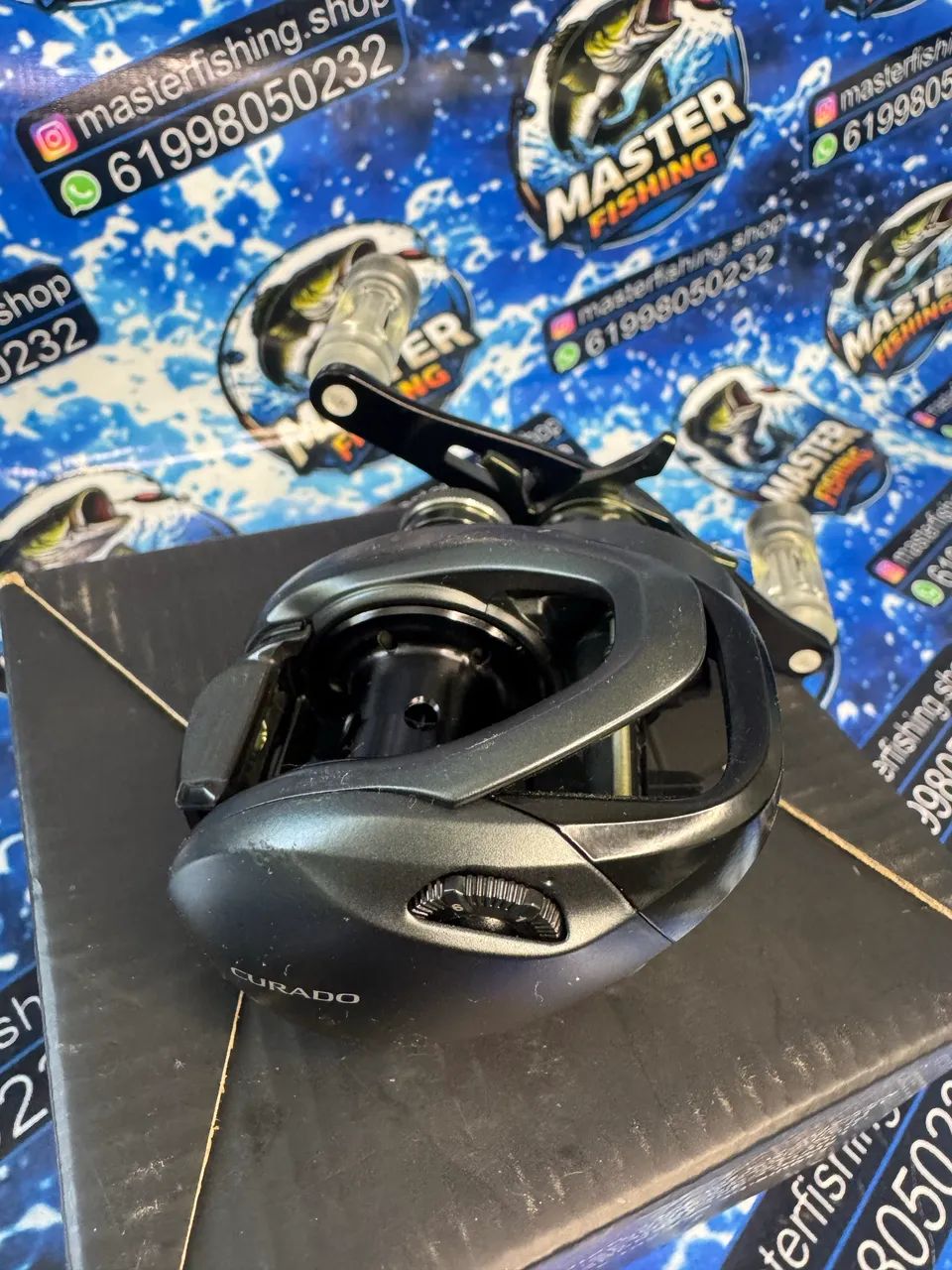 Carretilha Shimano curado 71 XG (knobs personalizados)