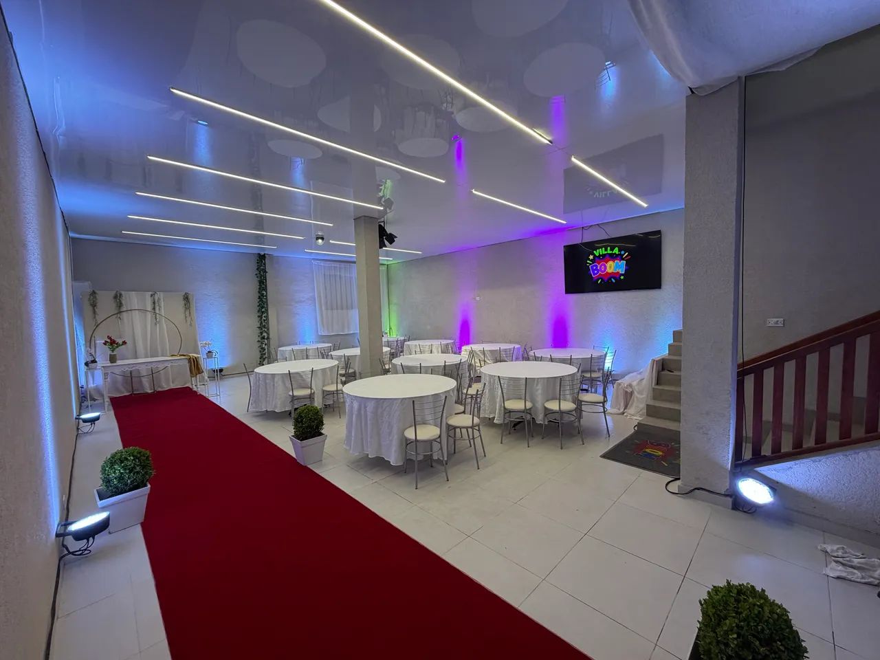 Salão de festas região cic,Fazendinha,Sta Quitéria,São Brás,campo comprido,portão - Foto 2