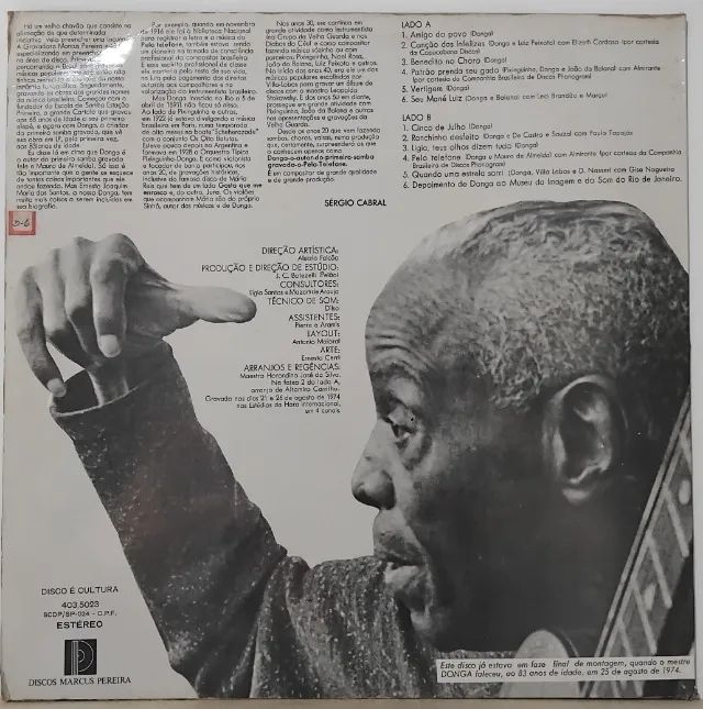 Lp - Donga - A Musica De Donga - 1974 - Foto 2