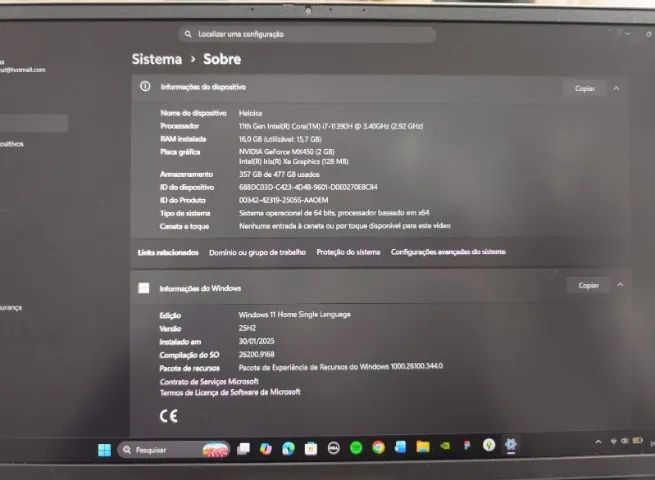 Notebook dell inspiron 5510 - Foto 3