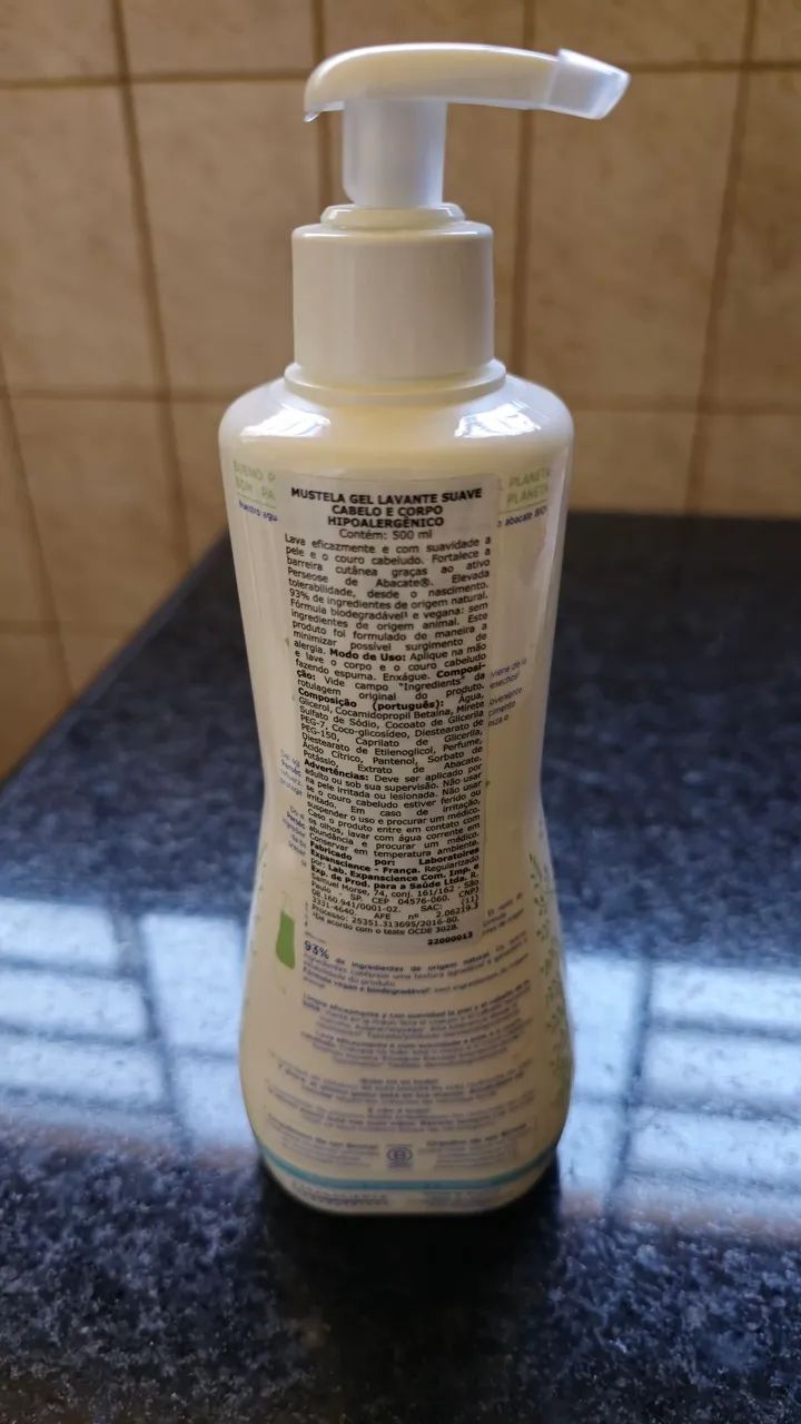 Gel Lavante Suave da Mustela - Foto 2