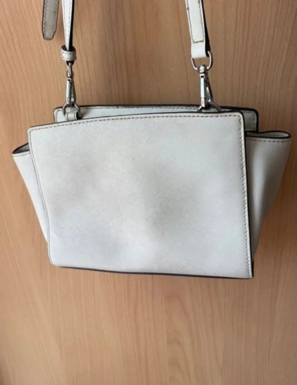 Bolsa Michael Kors Mini Selma off white - Foto 2