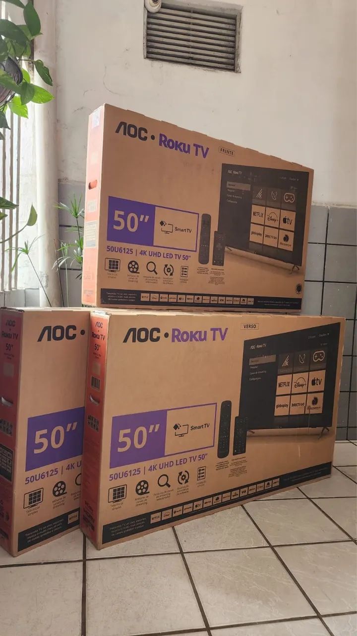 Tv smart AOC 50 polegadas 