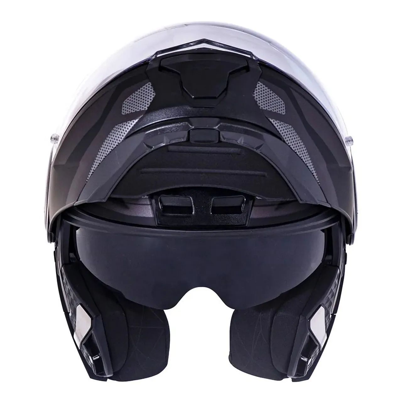Capacete Ls2 Ff902 Scope Escamoteavel Preto - Foto 3