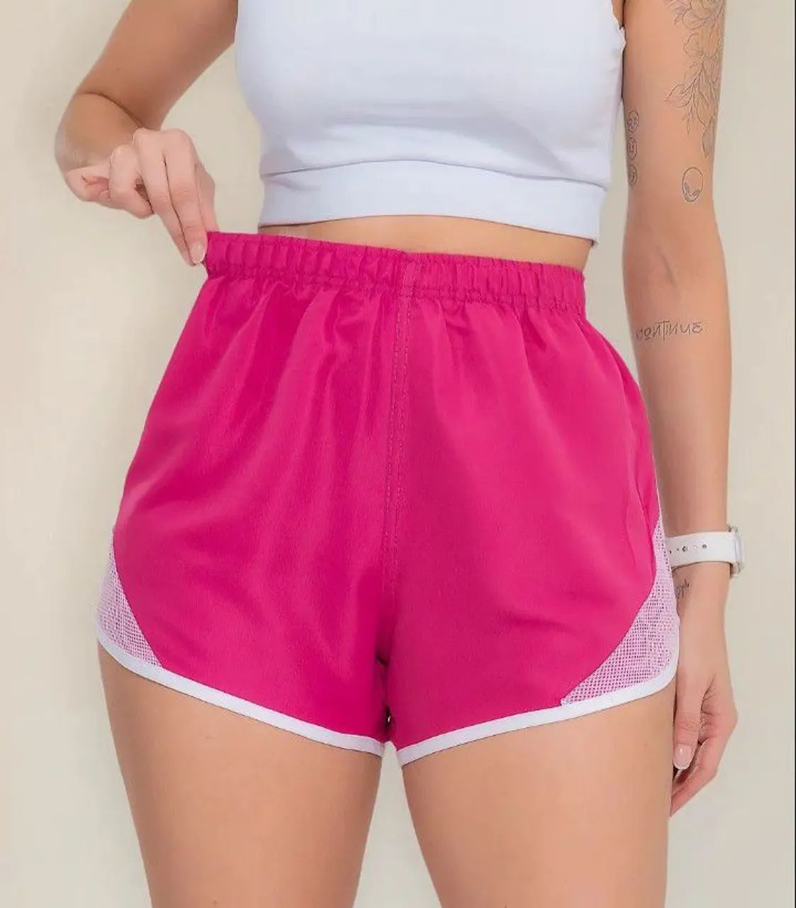 Short Tactel soltinho Feminino M