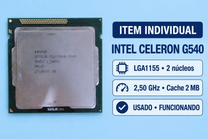 Processador Intel Celeron G540 LGA1155 2,50 GHz