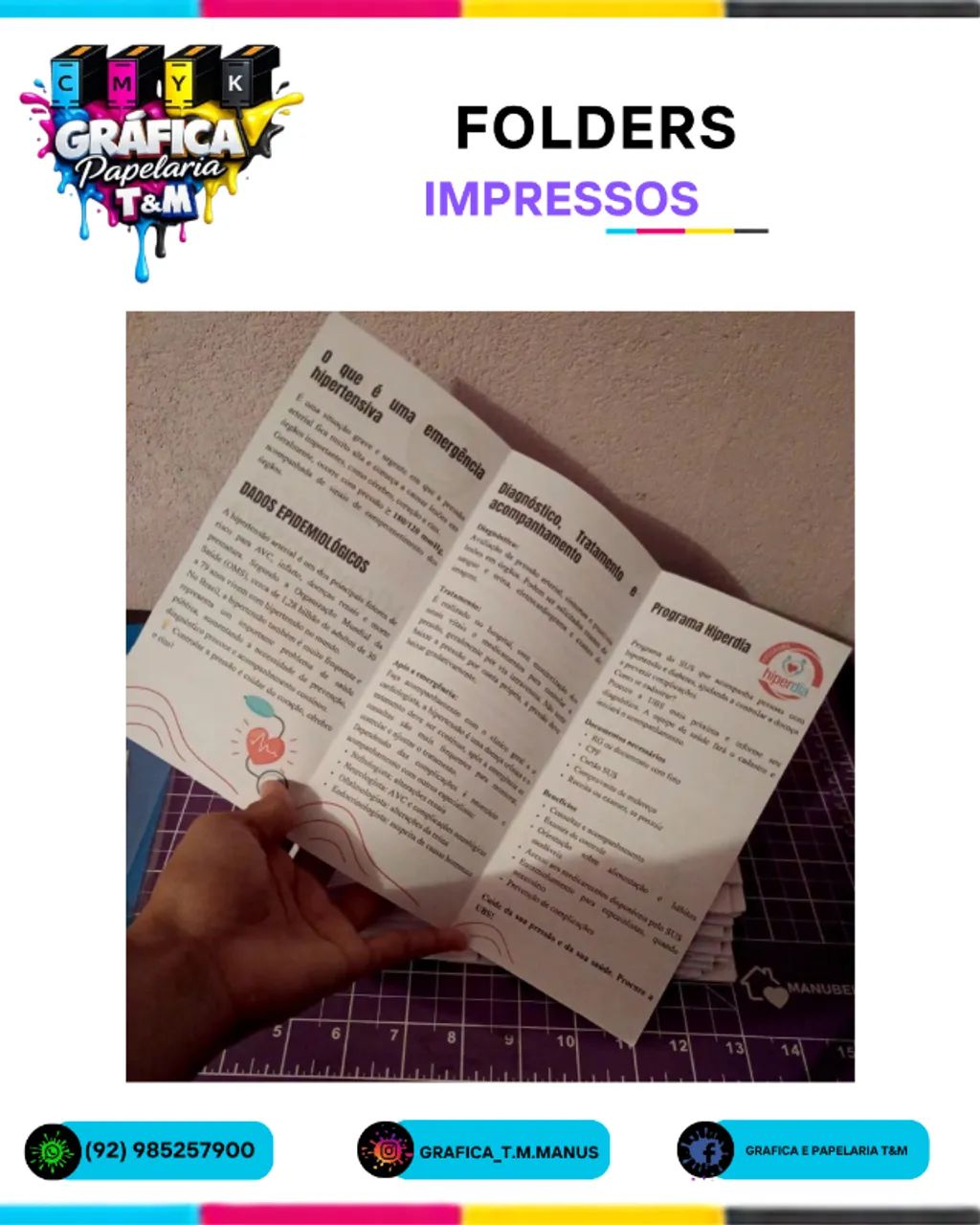 Folders Impressos - Foto 2