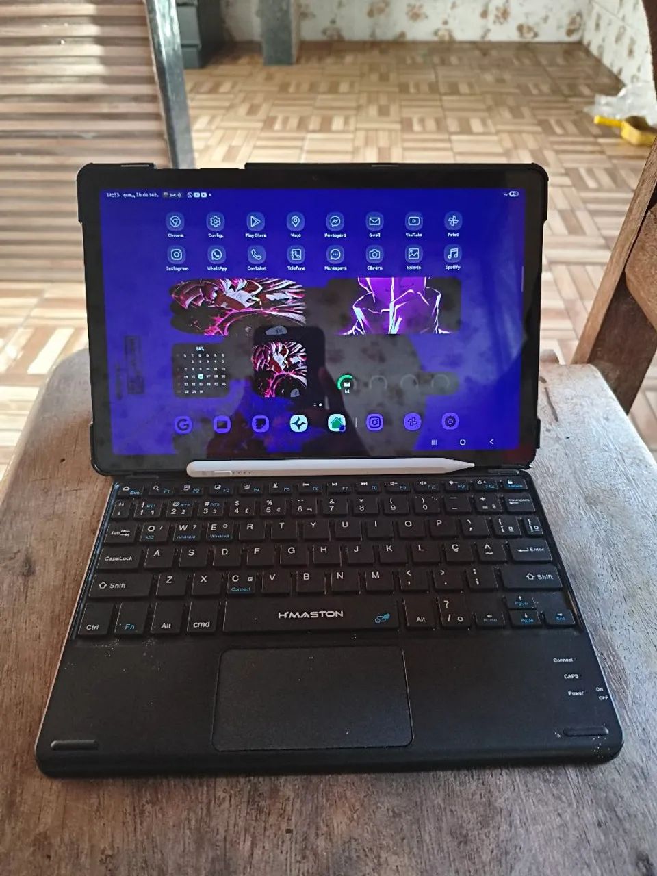Samsung Galaxy Tab A9+ 64GB 4GB + Teclado + Capa + Caneta - Foto 3