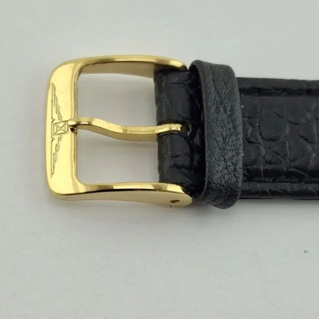 Fivela Longines Com Logo Tam 14 mm Banho 18 k  - Foto 4