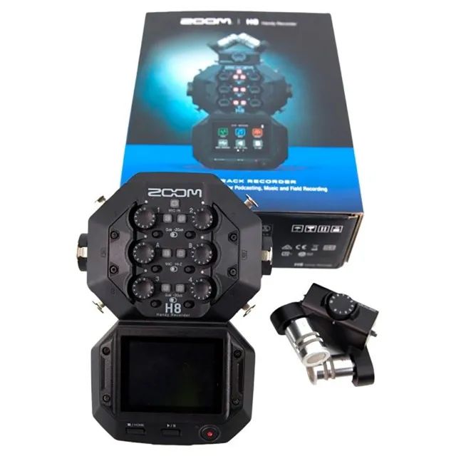 Gravador Digital Portátil Zoom H8 Handy Recorder