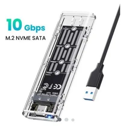 Adaptador ou case ssd NVME para USB