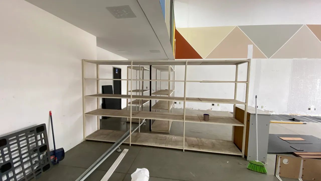 Prateleira estoque reforçada matéria de Serralheria  - Foto 2
