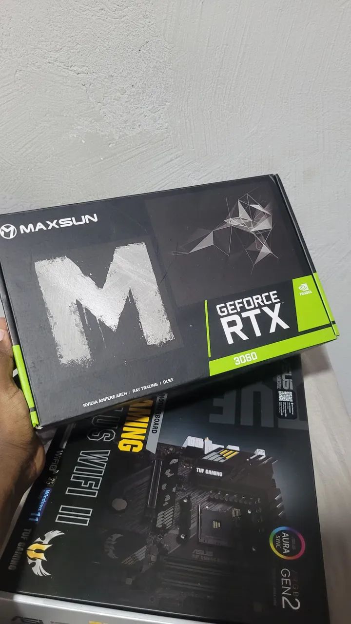 Placa de vídeo Geforce RTX 3060 Nvidia