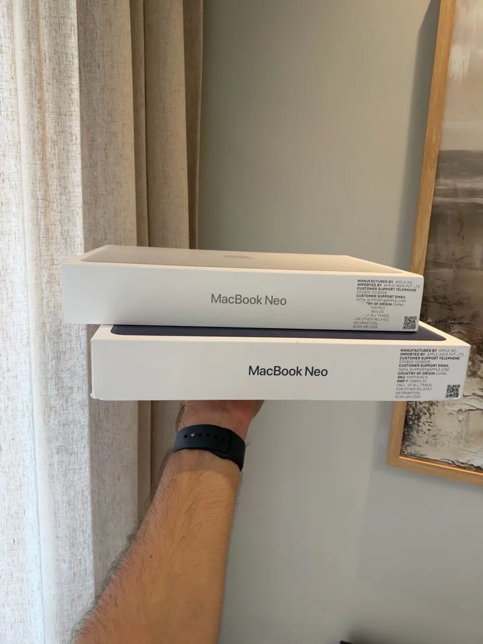 MacBook Neo 8/256Gb - Prata, Azul e Rosa (lacrado) - Foto 4