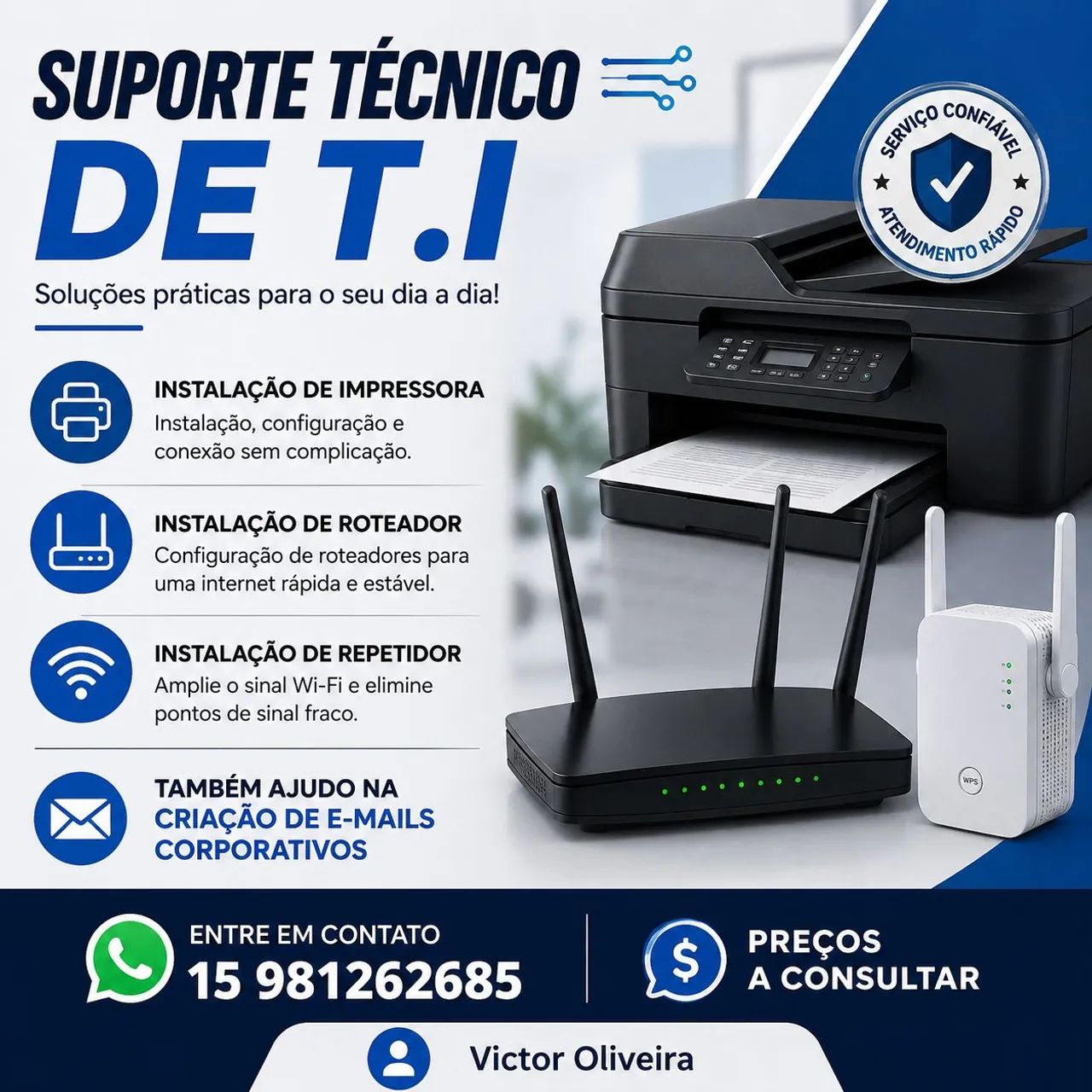 Suporte técnico TI