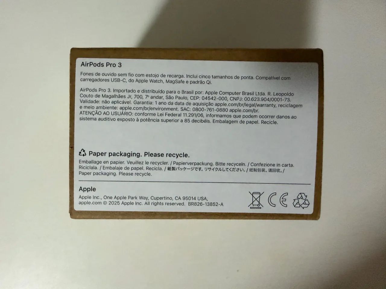 Apple AirPods Pro 3 Lacrado e com Nota Fiscal - Foto 6