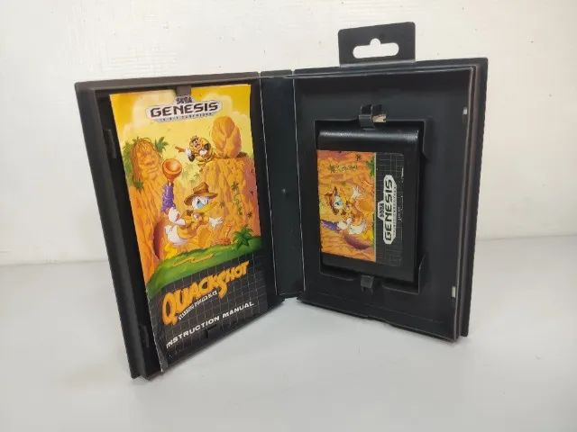 Jogo Cartucho Quackshot Starring Donald Duck Original Kdm (Usado