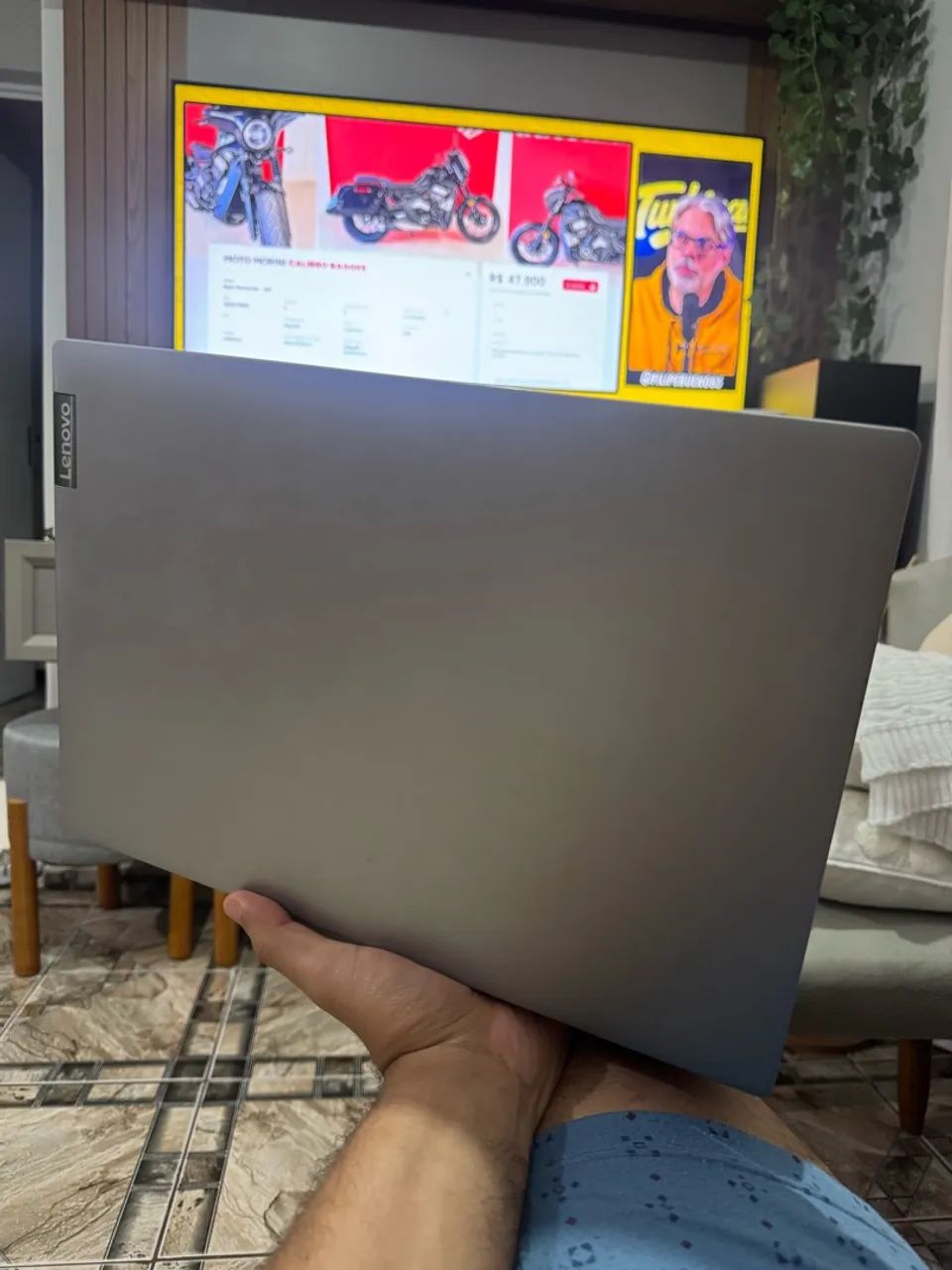 Notebook Ryzen 3 8GB NVME 256GB e placa de vídeo - Foto 3