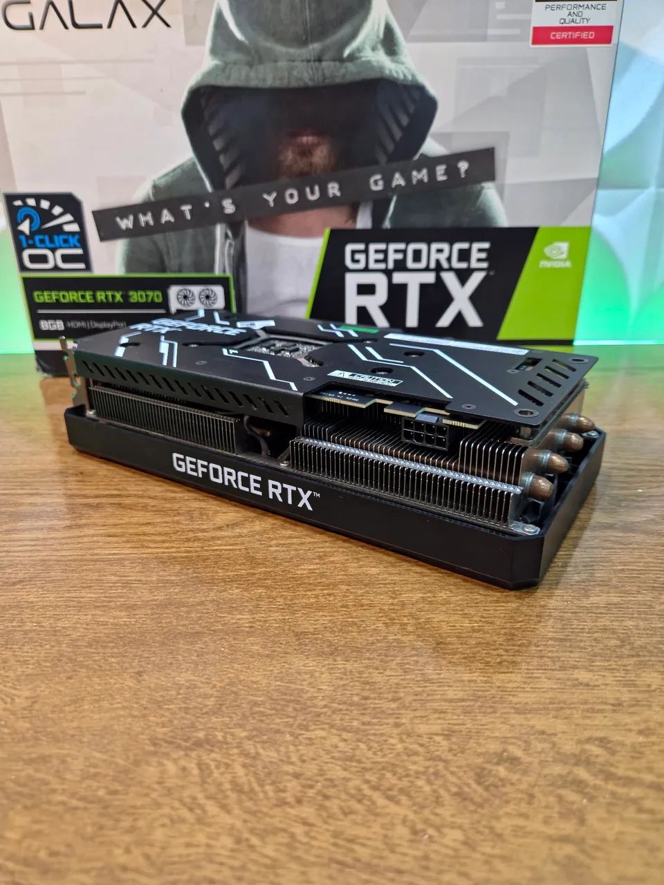 RTX 3070 8GB GALAX 1-CLICK OC GDDR6 - Foto 4